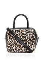 Michino Paris Leopard Squarit Pm Crossbody Bag