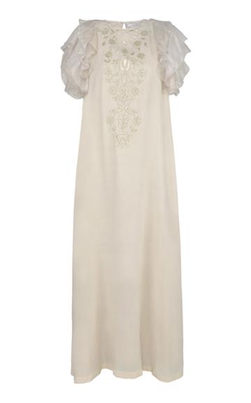 Bthaina Ruffled Sleeve Caftan