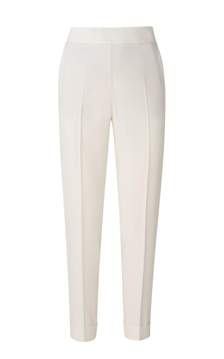 Moda Operandi Akris Chris Crepe Straight-leg Trousers
