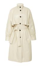 Victoria Beckham Belted Chest Flap Coat