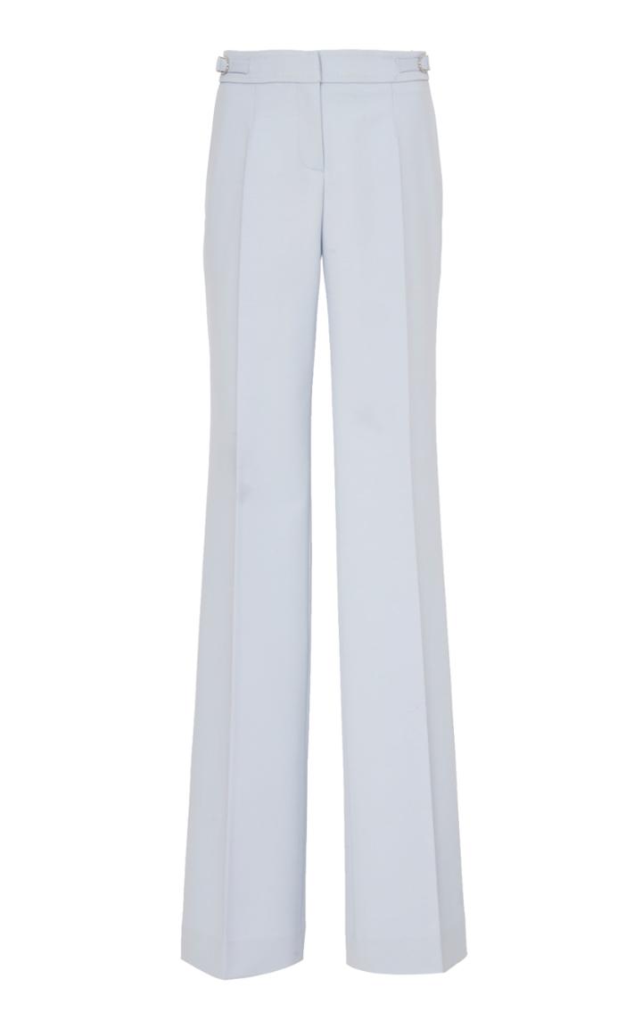 Gabriela Hearst Torres Creased Wool Flared Pants