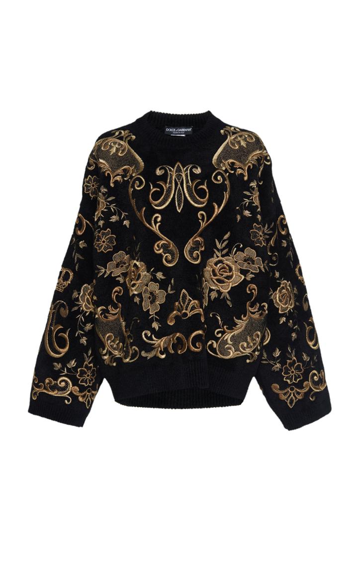 Dolce & Gabbana Brocade Sweatshirt