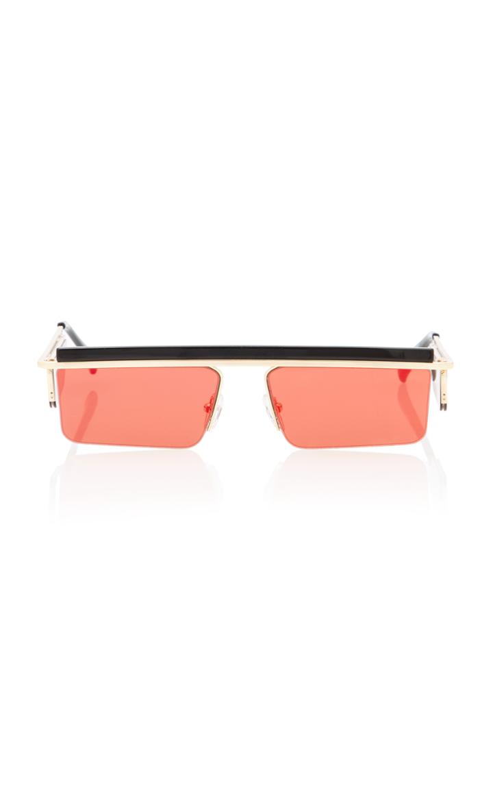 Adam Selman X Le Specs The Flex Square-frame Sunglasses