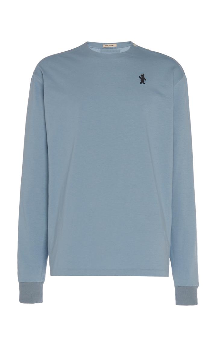 Marni Logo Detail Long Sleeved T-shirt