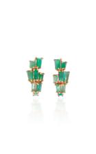 Nak Armstrong Emerald Earrings