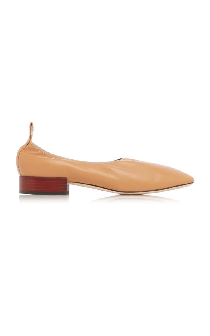 Loewe Soft Leather Ballerina Flats