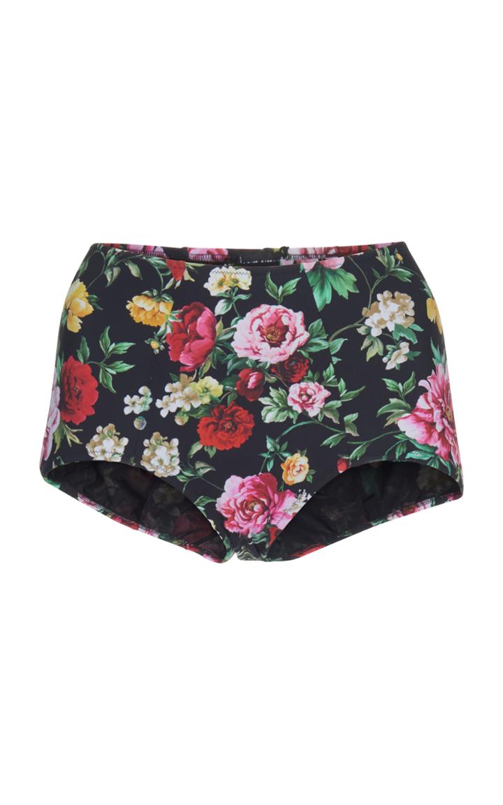 Dolce & Gabbana High Waist Floral Bikini Bottom