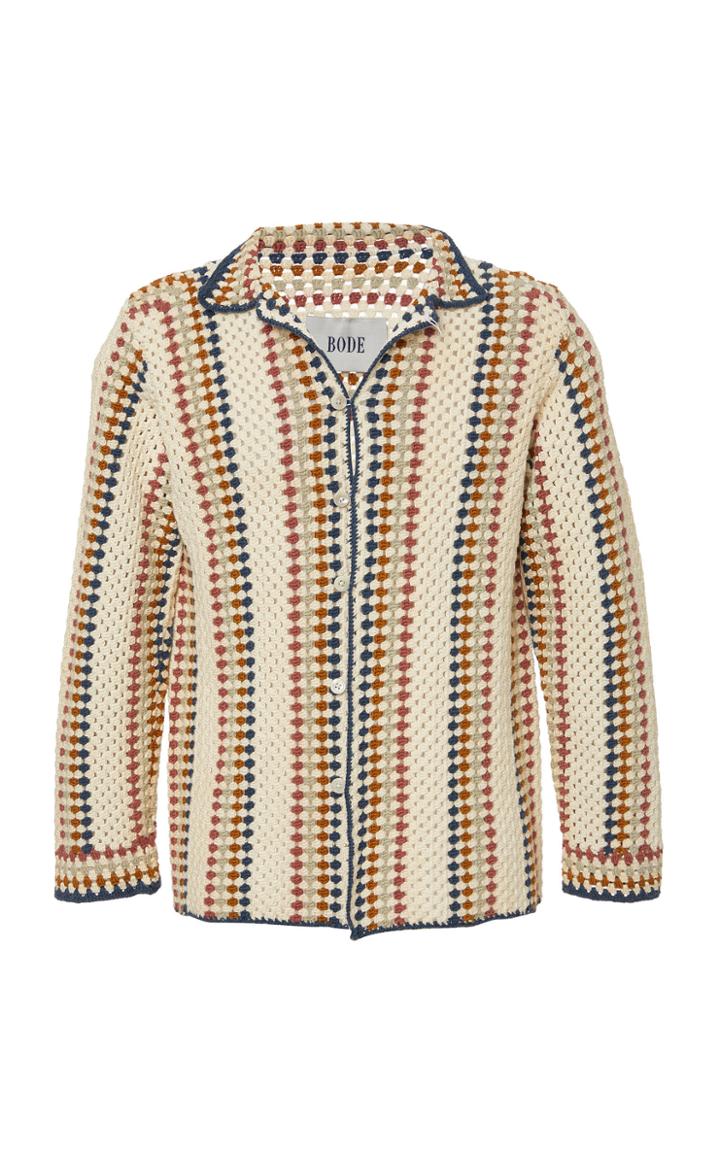 Bode Crochet Over-shirt