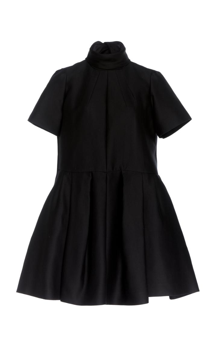 Dice Kayek Wool High Neck Mini Dress
