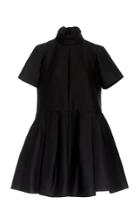 Dice Kayek Wool High Neck Mini Dress