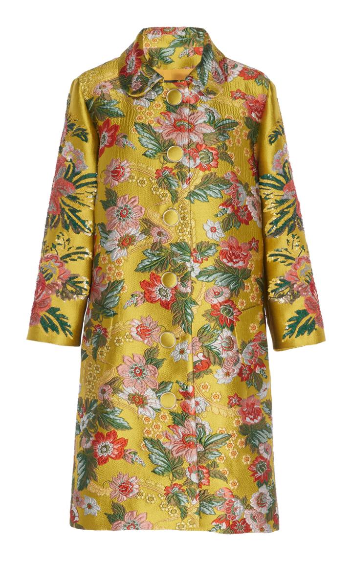 Andrew Gn Jacquard Collarless Jacket