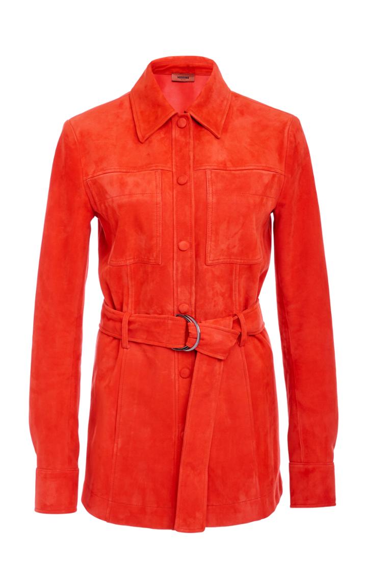 Missoni Suede Belted Jacket