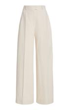 Martin Grant Wide-leg Cotton-blend Trousers