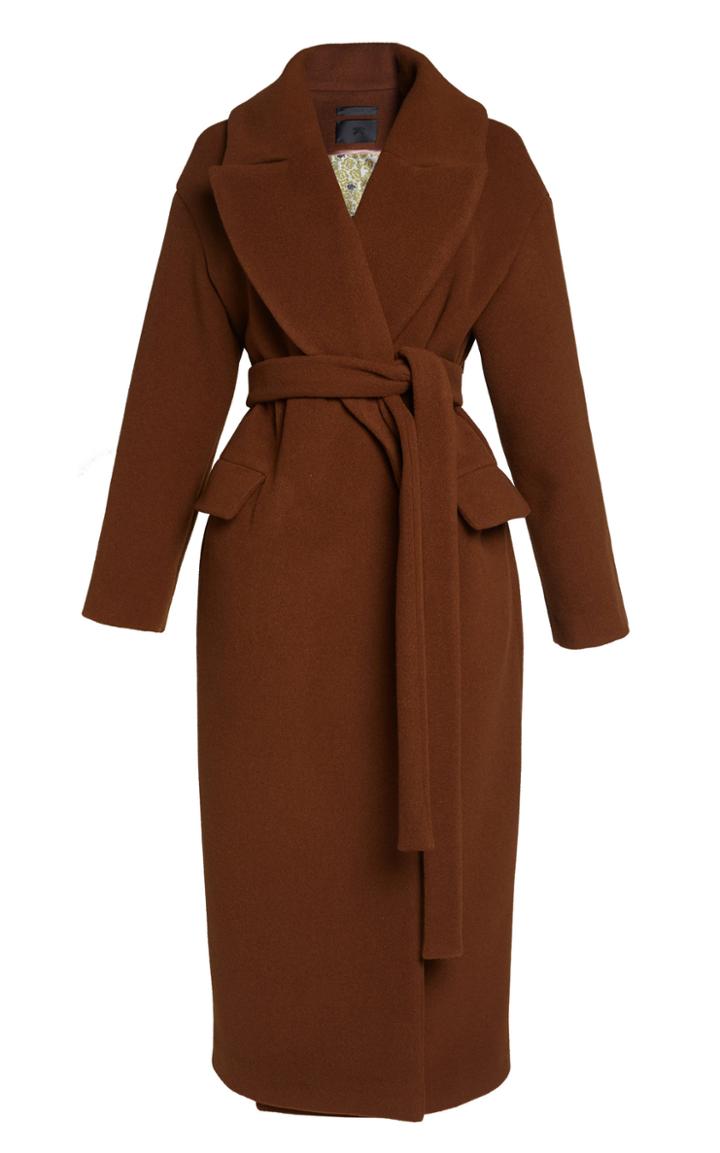 Lake Studio Oversized Belted Wool Coat