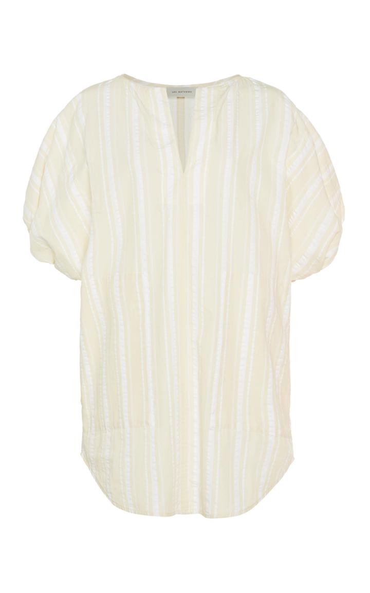 Moda Operandi Lee Mathews Elka Striped Cotton Top Size: 1