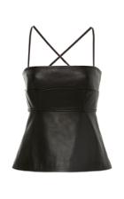 Moda Operandi Proenza Schouler Pswl Leather Strappy Top Size: 4