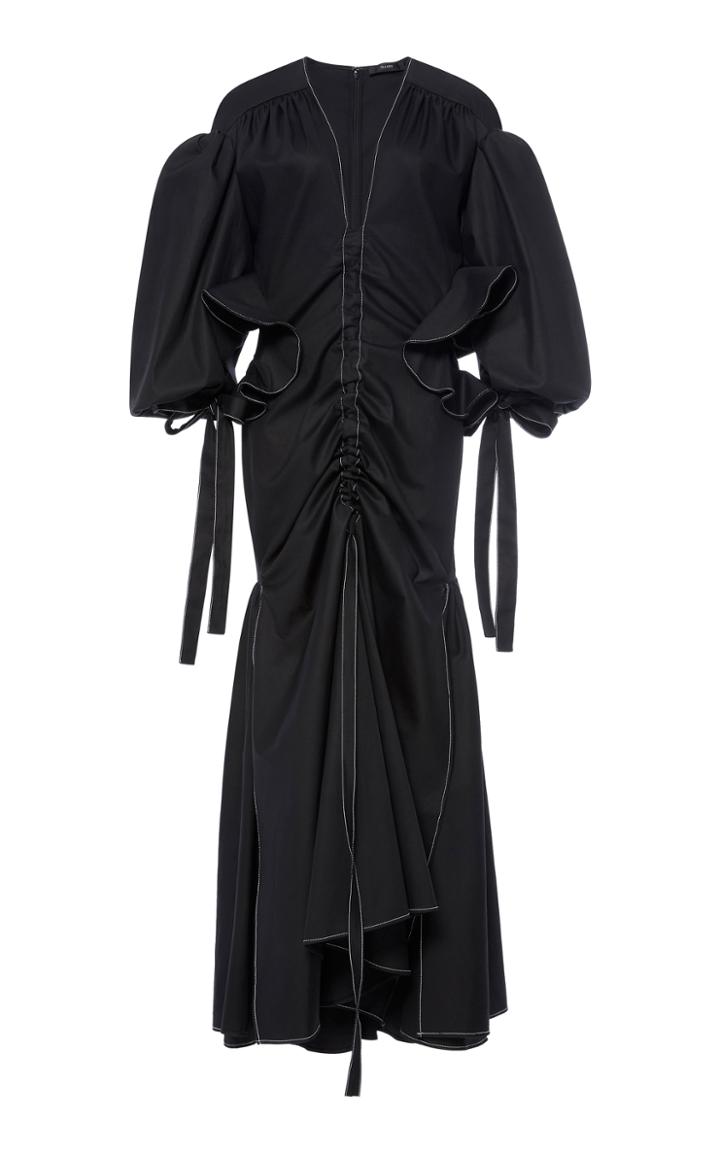 Ellery Emma Lou Cotton Ruffle Dress