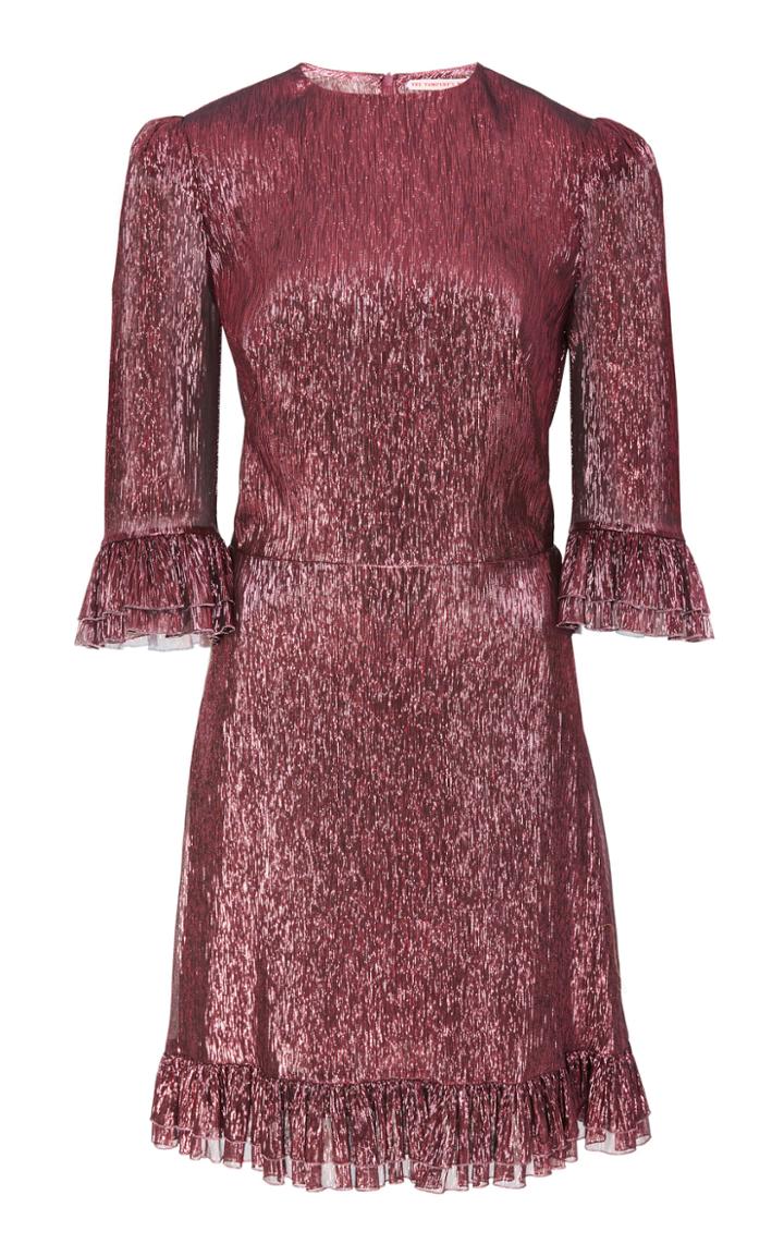 The Vampire's Wife Festival Silk-blend Mini Dress