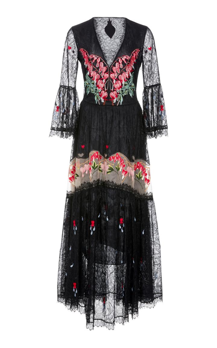Temperley London Potion V-neck Dress
