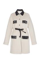Giambattista Valli Belted Coat With Flap Pockets