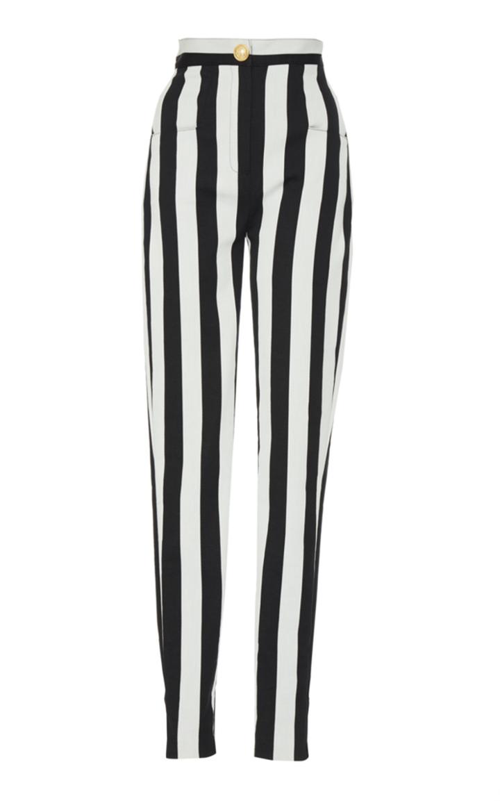 Balmain Slim Striped Pant