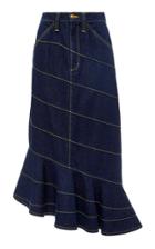 Tory Burch Pintuck Cascade Skirt