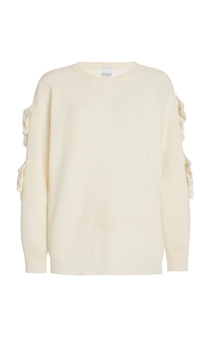 Moda Operandi Madeleine Thompson Bow-accent Cashmere Sweater