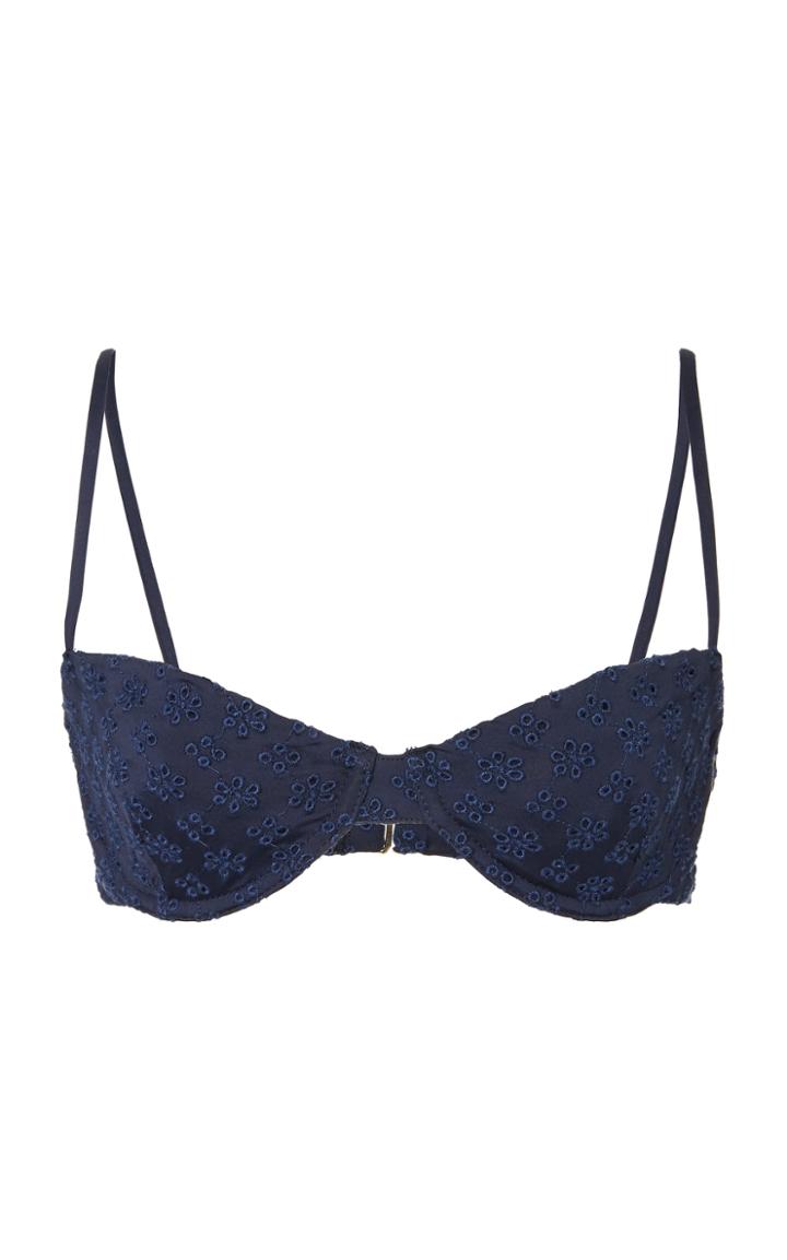 Moda Operandi Agua By Agua Bendita Mostaza Nautico Bikini Top