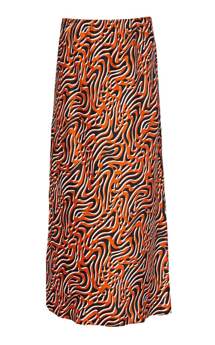 Moda Operandi Olivia Von Halle Isla Silk Skirt Size: M