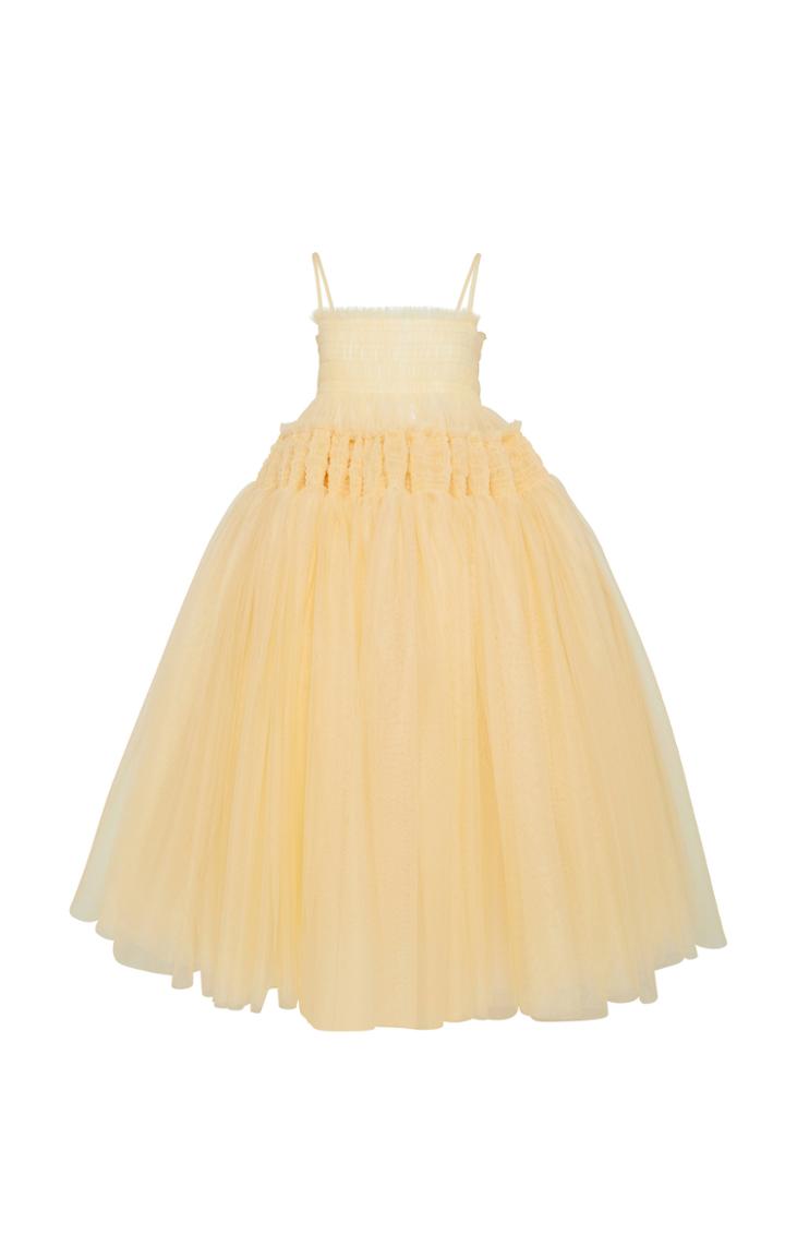 Moda Operandi Molly Goddard Savannah Hand Smocked Tulle Dress