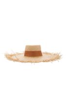Avenue Davis Frayed Straw Sun Hat