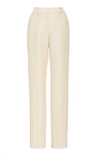 Moda Operandi Gabriela Hearst Francisco Wool-blend Straight-leg Pant Size: 36
