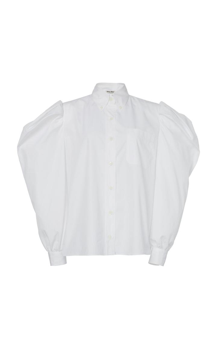Miu Miu Collared Button Down Shirt