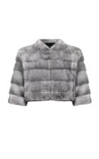 Lysa Lash Furs Katie Bolero Cropped Mink Jacket