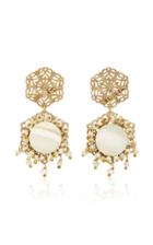 Rosantica Corte Gold-tone Brass And Pearl Earrings
