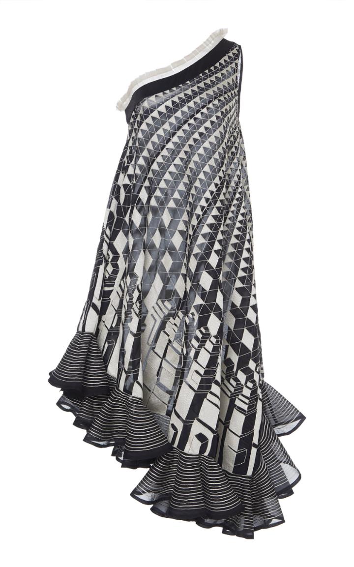 Rahul Mishra Evolutie Ruffle Dress
