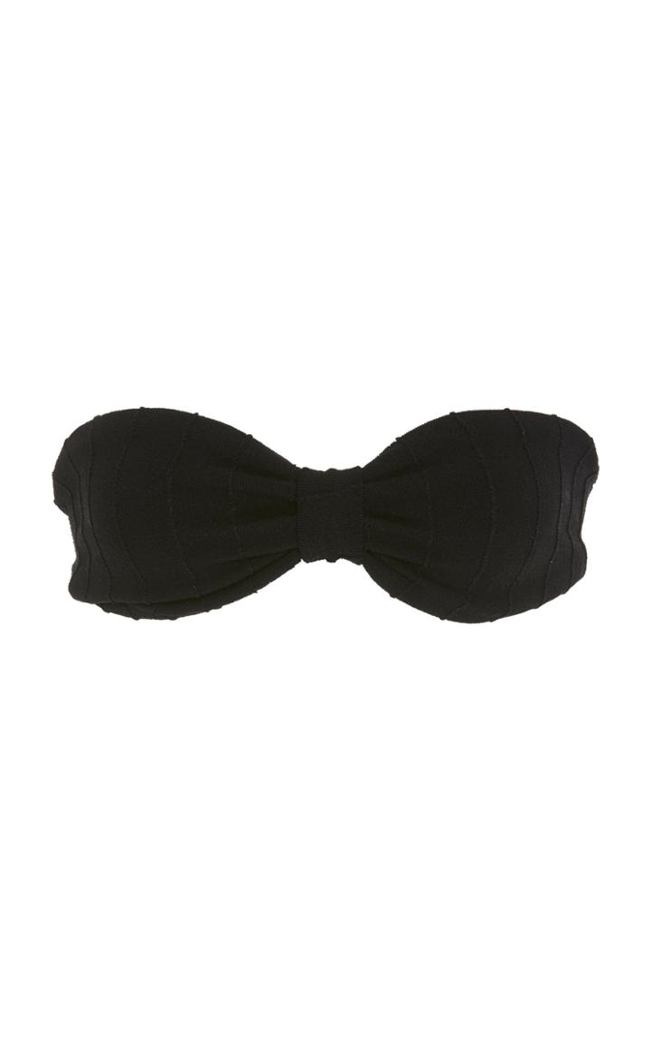 Hunza G Posey Nile Strapless Bikini Top