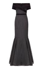 Safiyaa Maddy Off-the-shoulder Satin Dress