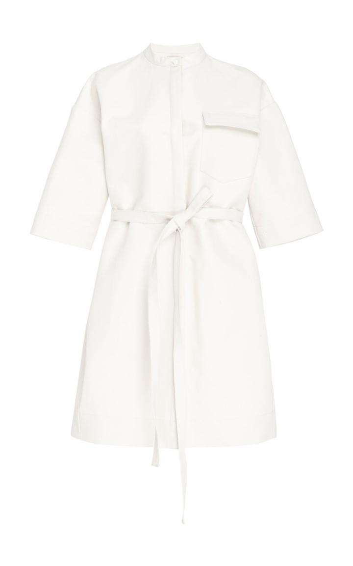 Co Structured Twill Mini Dress
