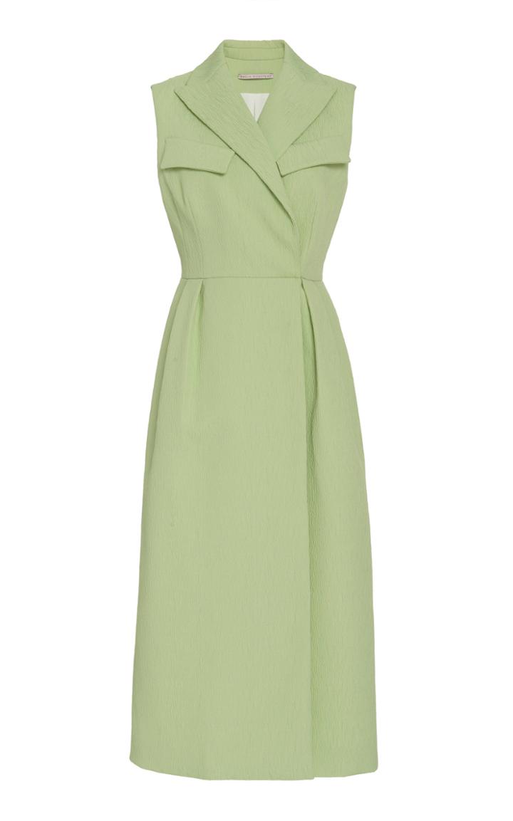 Emilia Wickstead Arly Sleeveless Crepe Dress