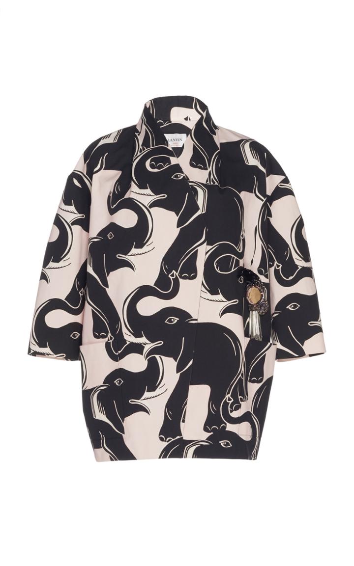 Lanvin Printed Cotton Jacket