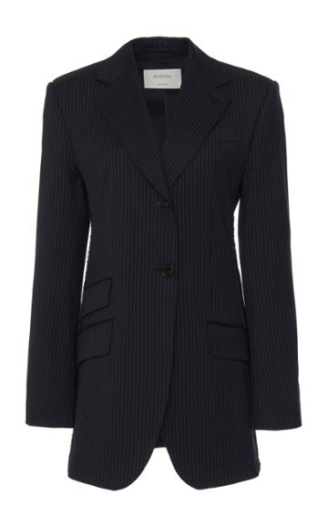 Sportmax Hidalgo Pinstripe Wool-blend Blazer