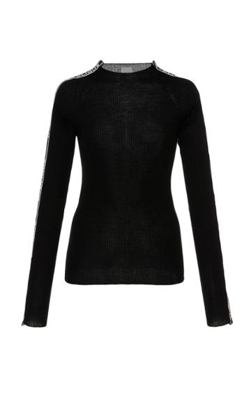 C-clique Ribbed Merino Wool Sweatshirt