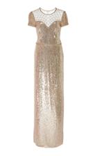 Jenny Packham Delphine Sequined Tulle Gown