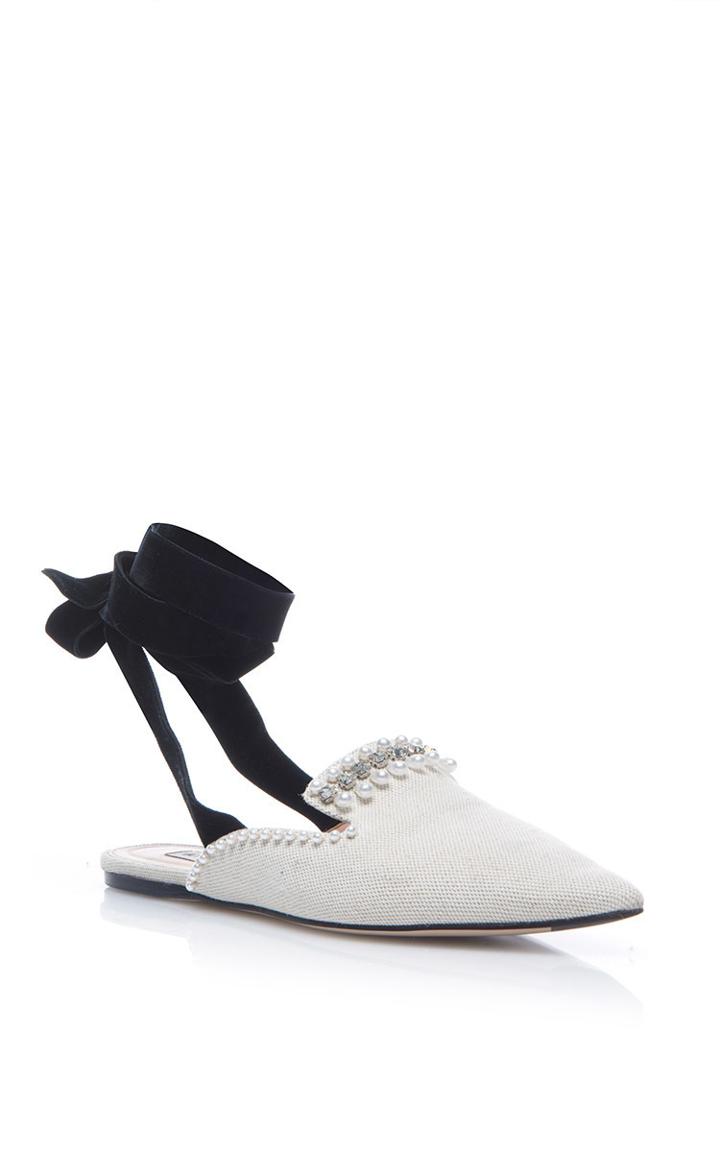 Attico Elena Canvas Flats