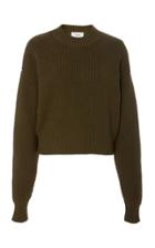 Bassike Button Detail Cotton Wool Sweater
