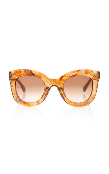 Kate Young Rosalba Cat-eye Acetate Sunglasses