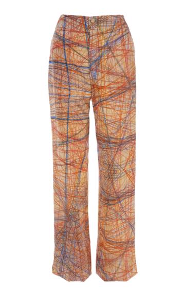 Mafalda Von Hessen Cloud Silk Pant