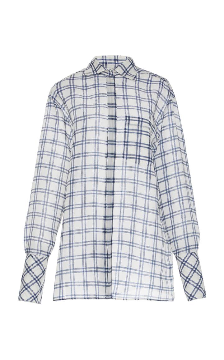 Dice Kayek Plaid Button Down Shirt