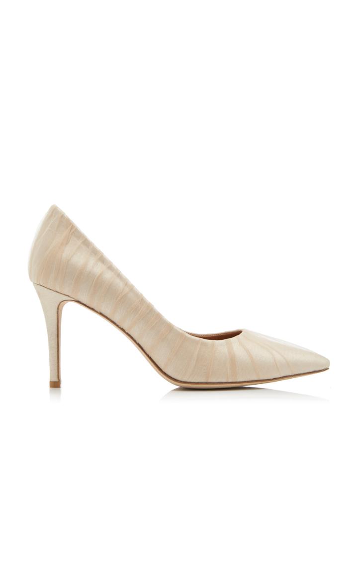 Zeynep Aray Tulle Satin Pumps